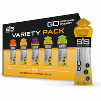 Science in Sport GO Isotonic Energy Gels - 22g Carbs - 60ml - Variety Packs