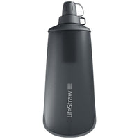 LifeStraw Peak Series Squeeze Bottle 650ml - Dark Grey