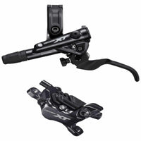 Shimano Deore XT BR-M8120/BL-M8100 XT 4 pot bled brake lever/post mount calliper, rear left