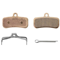 Shimano D02S disc pads and spring; steel back; metal sintered